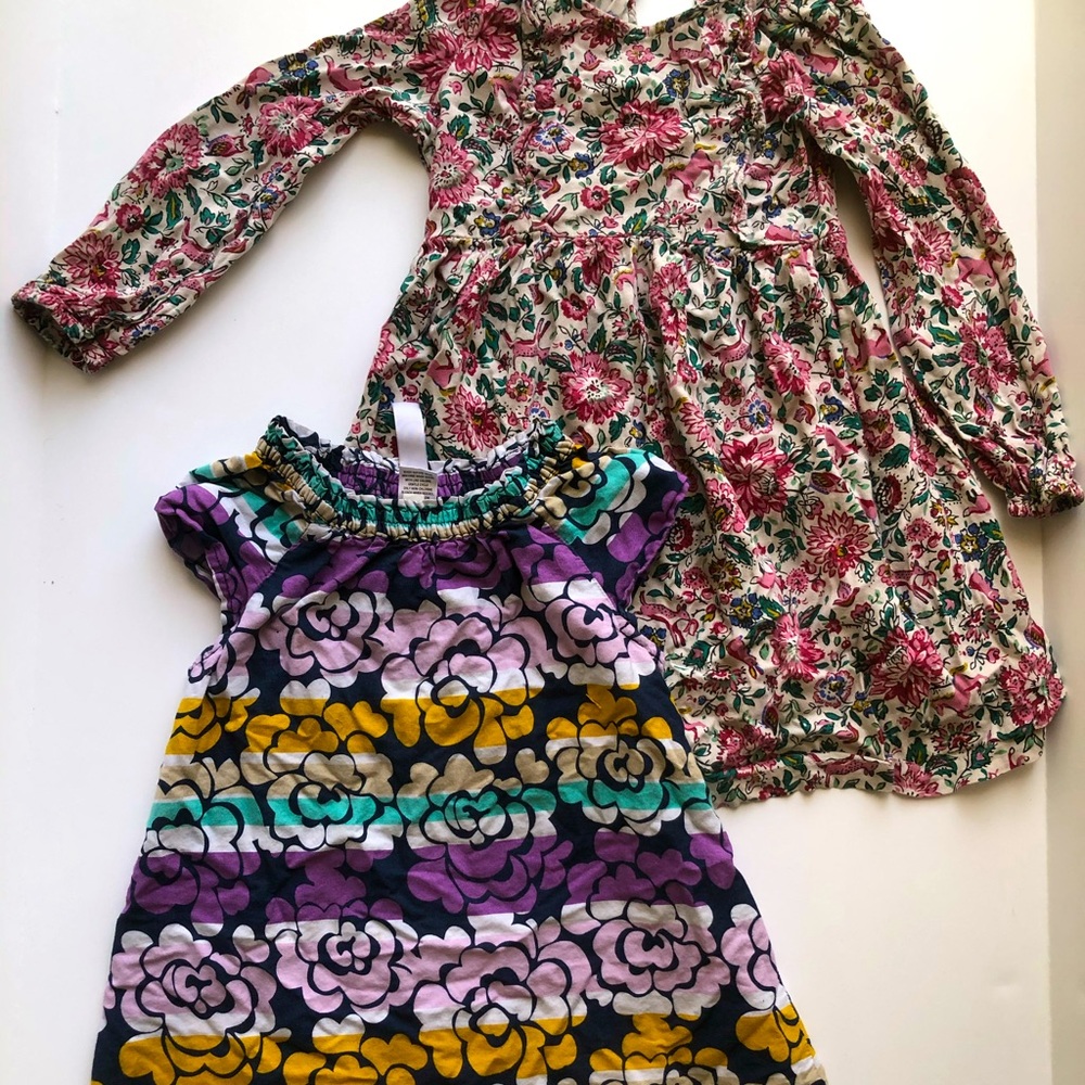 toddler girls old navy and Cherokee dress floral